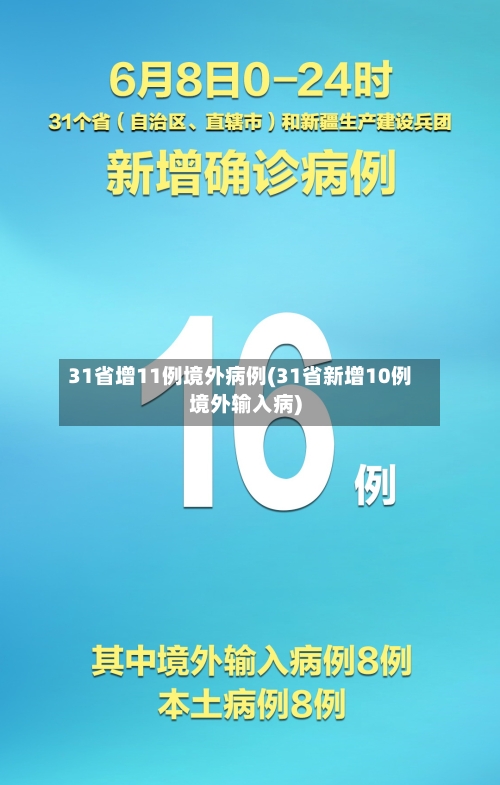 31省增11例境外病例(31省新增10例境外输入病)