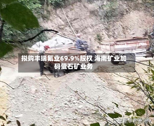 拟购丰瑞氟业69.9%股权 海南矿业加码萤石矿业务