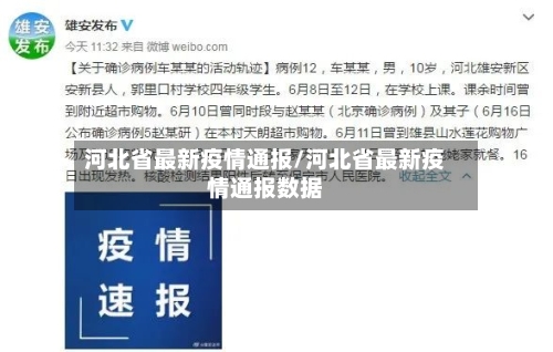 河北省最新疫情通报/河北省最新疫情通报数据