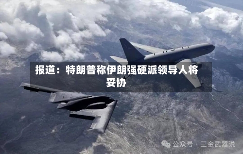 报道：特朗普称伊朗强硬派领导人将妥协